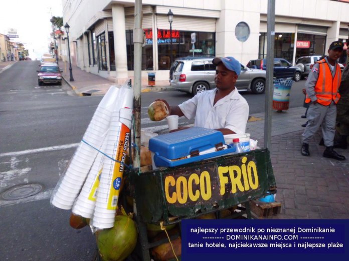 dominikana sprzedawca coco frio